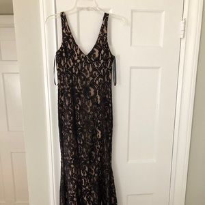 BCBGeneration s2 gown Black Lace